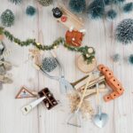 DIY Wichtelwelt - Gartenwerkzeuge - Rucksack - Laterne - Bastelhölzer - Ziegelsteine - Werkzeug