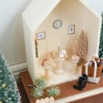 DIY Wichtelwelt - Holzbox Haus - Utensilo - Holzspule - Kerzenständer - Postkarte 2 - Stiefel