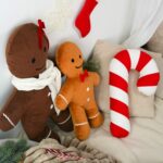 DIY Stoffe Inspiration - Lebkuchen - Zuckerstange - Kissen - X-Mas