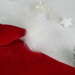 DIY Stoffe Inspiration - Weihnachtsmütze - Samtjersey Himbeerrot