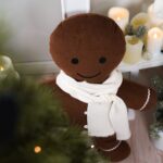 DIY Stoffe Inspiration - X-Mas - Schwarz/Weiß - Lebkuchenfigur