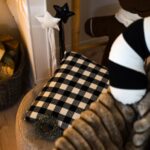 DIY Stoffe Inspiration - X-Mas - Schwarz/Weiß - Kissen - Zauberstab