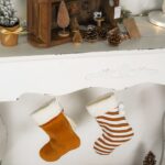 DIY Stoffe Inspiration - X-Mas - Zimt/Tanne - Nikolausstiefel