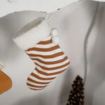 DIY Stoffe Inspiration - X-Mas - Zimt/Tanne - Nikolausstiefel