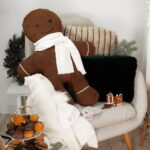 DIY Stoffe Inspiration - X-Mas - Zimt/Tanne - Lebkuchenfigur - Kissen -Mütze - Wichtel Miniatur Rucksack-Utensilo