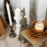DIY Stoffe Inspiration - X-Mas - Zimt/Tanne- Weihnachtsbaum - Pompons