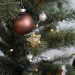 DIY Stoffe Inspiration - X-Mas - Zimt/Tanne - Perlen - Öse