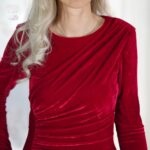 DIY Stoffe - Outfit - Samtkleid