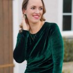 DIY Stoffe - Outfit - Samtkleid