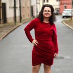 DIY Stoffe - Outfit - Samtkleid