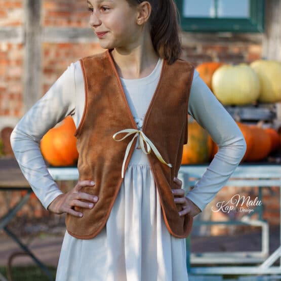 DIY Stoffe Outfit - Weste Wilmsy