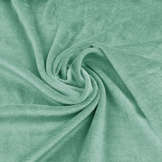 Nicki Velour Jersey – Helles Altmintgrün