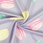 French Terry – Sommersweat – Macarons – Zartes Lavendel