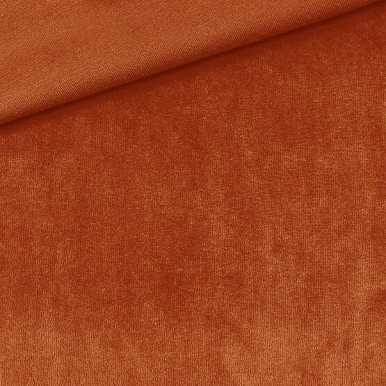 Nicki Velour Jersey - Helles Rost Orange