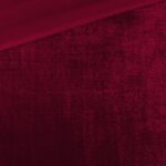 Samt Jersey - Dark Scarlet Red