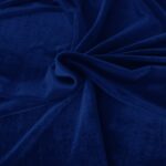 Samt Jersey – Dunkles Königsblau