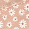 Single Jersey - Daisies - Light Soft Blush meliert