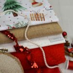 DIY Stoffe Mix - Label - Kordel - Paillettenband