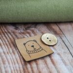 DIY Stoffe Mix - Label - Knopf