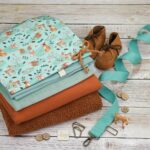 DIY Stoffe Mix - Label - Gurtband - Knopf - Kordel - Gurtbandzubehör