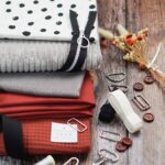 DIY Stoffe Mix - Reißverschluss - Garn - Gurtbandzubehör - Knopf - Schrägband