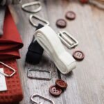 DIY Stoffe Mix - Gurtbandzubehör - Knopf - Schrägband