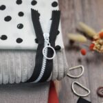 DIY Stoffe Mix - Reißverschuss - D-Ring -