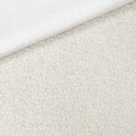 Bouclé Deko Teddyfleece - Cremeweiß