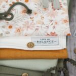 DIY Stoffe Mix - Kordel - Knopf - Label