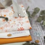 DIY Stoffe Mix - Knopf - Label - Reißverschluss