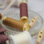 DIY Stoffe Mix - Knopf - Garn