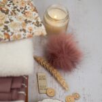 DIY Stoffe Mix - Fellbommel - Label - Knopf