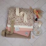 DIY Stoffe Mix - Knopf - Label - Reißverschluss