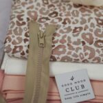 DIY Stoffe Mix - Label - Reißverschluss