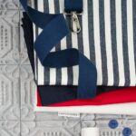 DIY Stoffe Mix - Gutband - Knopf -Label