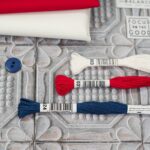 DIY Stoffe Mix - Sticktwist -Knopf