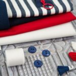 DIY Stoffe Mix - Garn - Knopf - Sticktwist