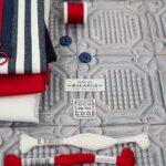 DIY Stoffe Mix - Label - Knopf - Sticktwist