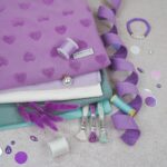 DIY Stoffe Mix - Gurtband - Sticktwist - Garn - Perle - Label