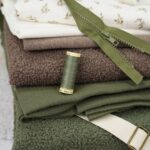 DIY Stoffe Mix - Reißverschluss - Garn - Gurtband