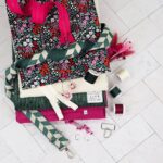 DIY Stoffe Mix - Reißverschluss - Garn - Gurtband - Label - Gurtbandzubehör