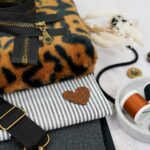 DIY Stoffe Mix - Reißverschluss - Label - Garn - Gurtbandzubehör