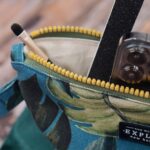 DIY Stoffe Inspiration - Kleine Kosmetiktasche Monstera