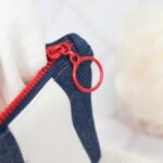 DIY Stoffe Inspiration - Kleine Kosmetiktasche Maritim Blau-Weiß