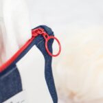 DIY Stoffe Inspiration - Kleine Kosmetiktasche Maritim Blau-Weiß