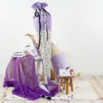 DIY Stoffe Inspiration - Schultüte - Leo - Lavendel - Stift - Kissen -Plott - Bastelvorlage