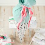 DIY Stoffe Inspiration - Schultüte - Punkte