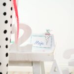 DIY Stoffe Inspiration - Schultüte - Punkte - Bastelvorlage