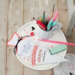 DIY Stoffe Inspiration - Schultüte - Punkte - Bastelvorlage