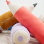 DIY Stoffe Inspiration - Kissen - Plott - Bleistift - Buntstift